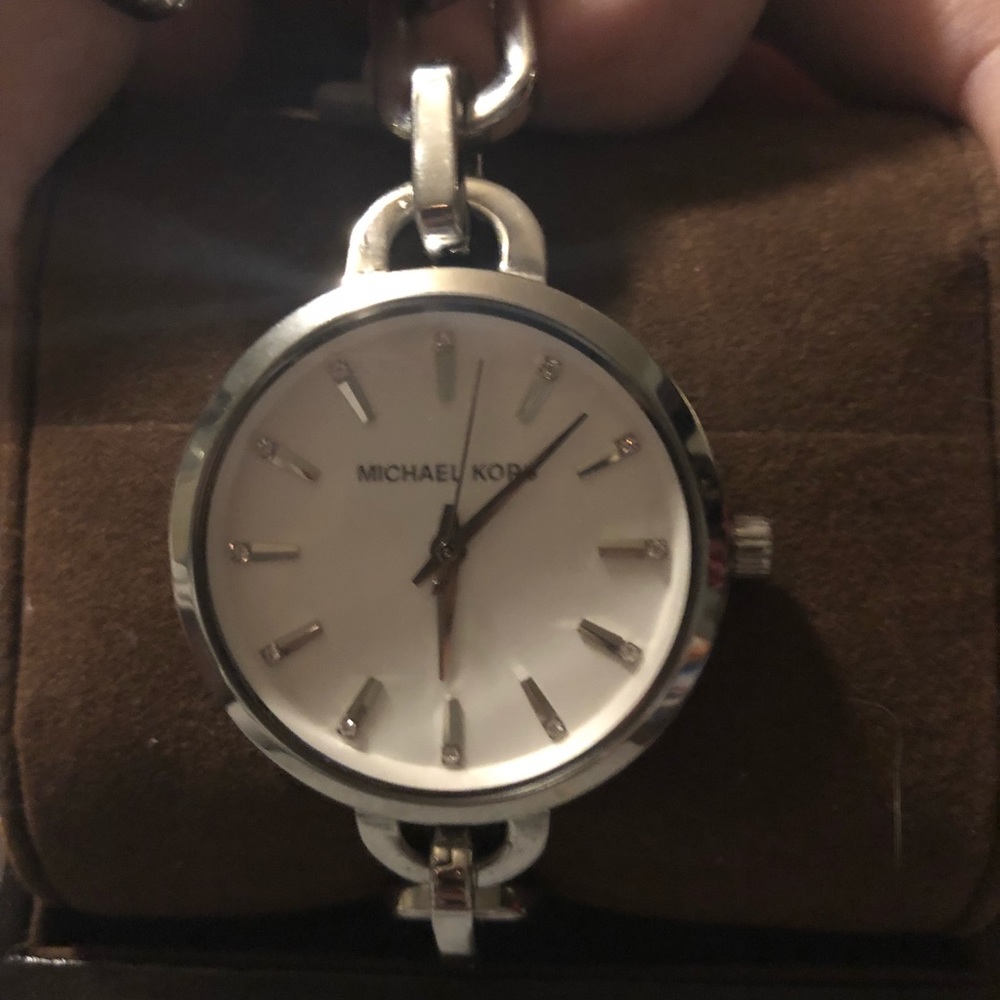Authentic Michael Kors link bracelet watch.